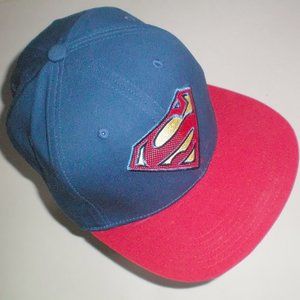 DC Comics Superman Flat Brim Adjustable Cap